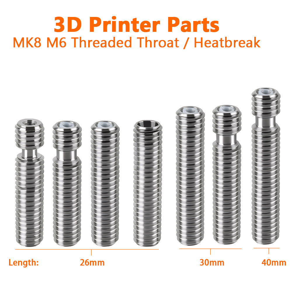 Direct Drive Extruder - M6 Throat 26 mm 30 mm
