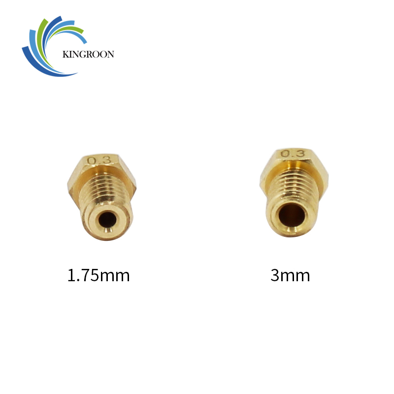 5pcs/lot V5 V6 Nozzle 0.2 0.25 - Direct Drive Extruder 评论和价格