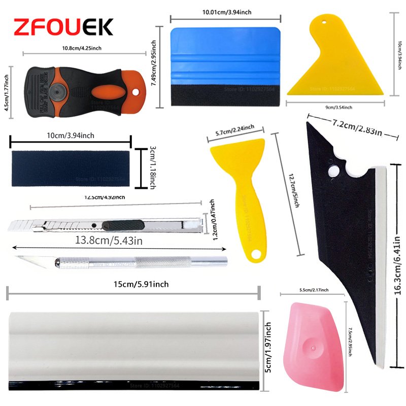 ZFOUEK 19/31Pcs Carbon Fiber C - Fep Film 评论和价格
