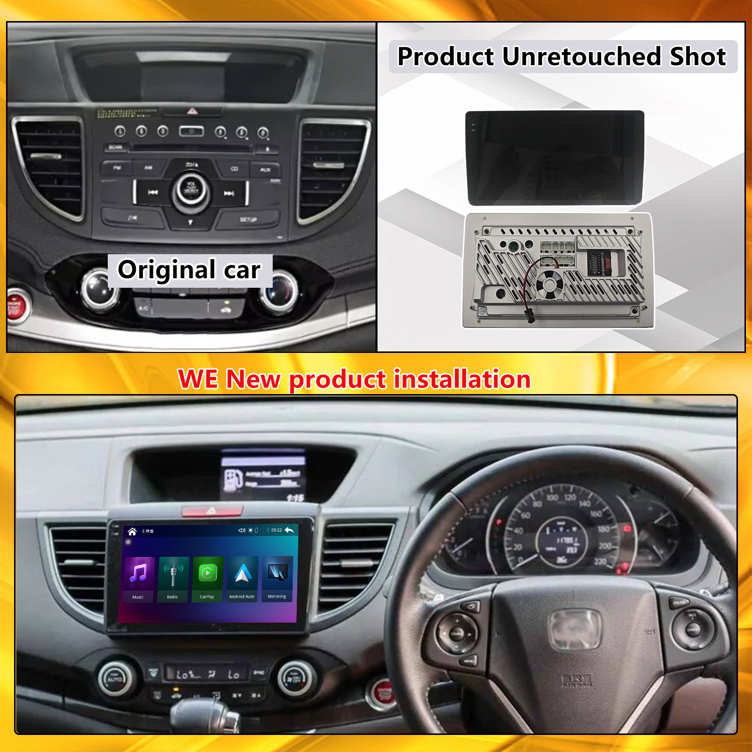 Radio Modify For Honda CR-V 20 - Cr Touch 评论和价格