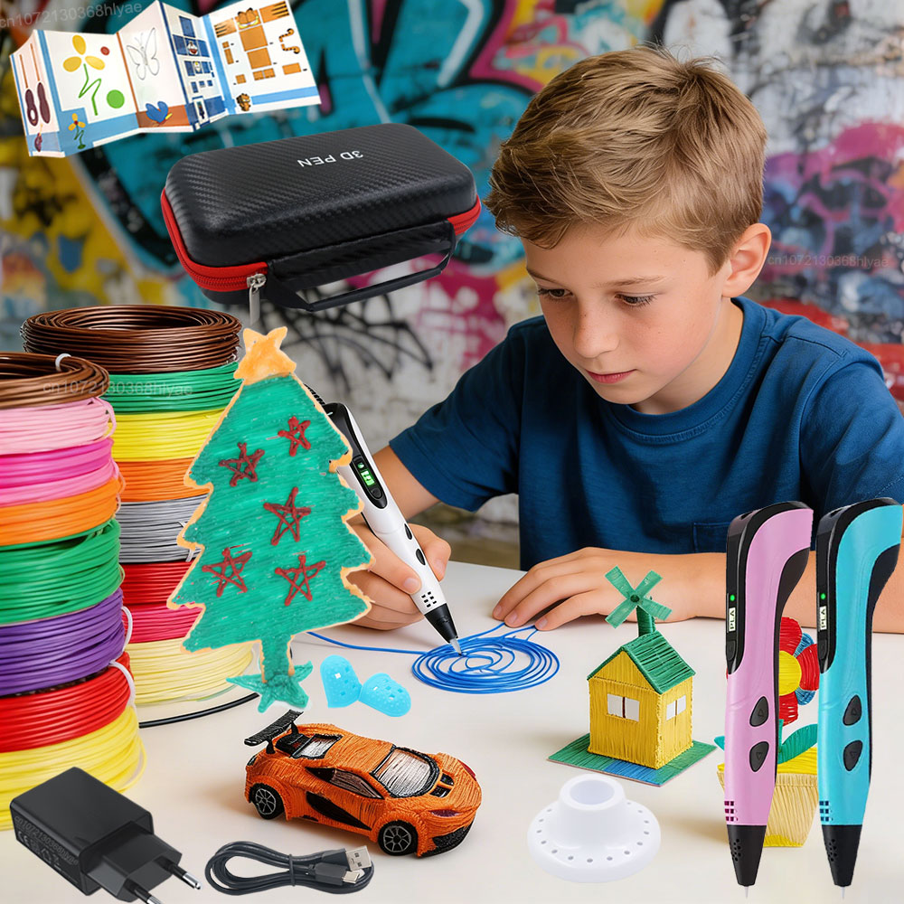 Children's 3D Printing Pen wit - Pla Filament 评论和价格
