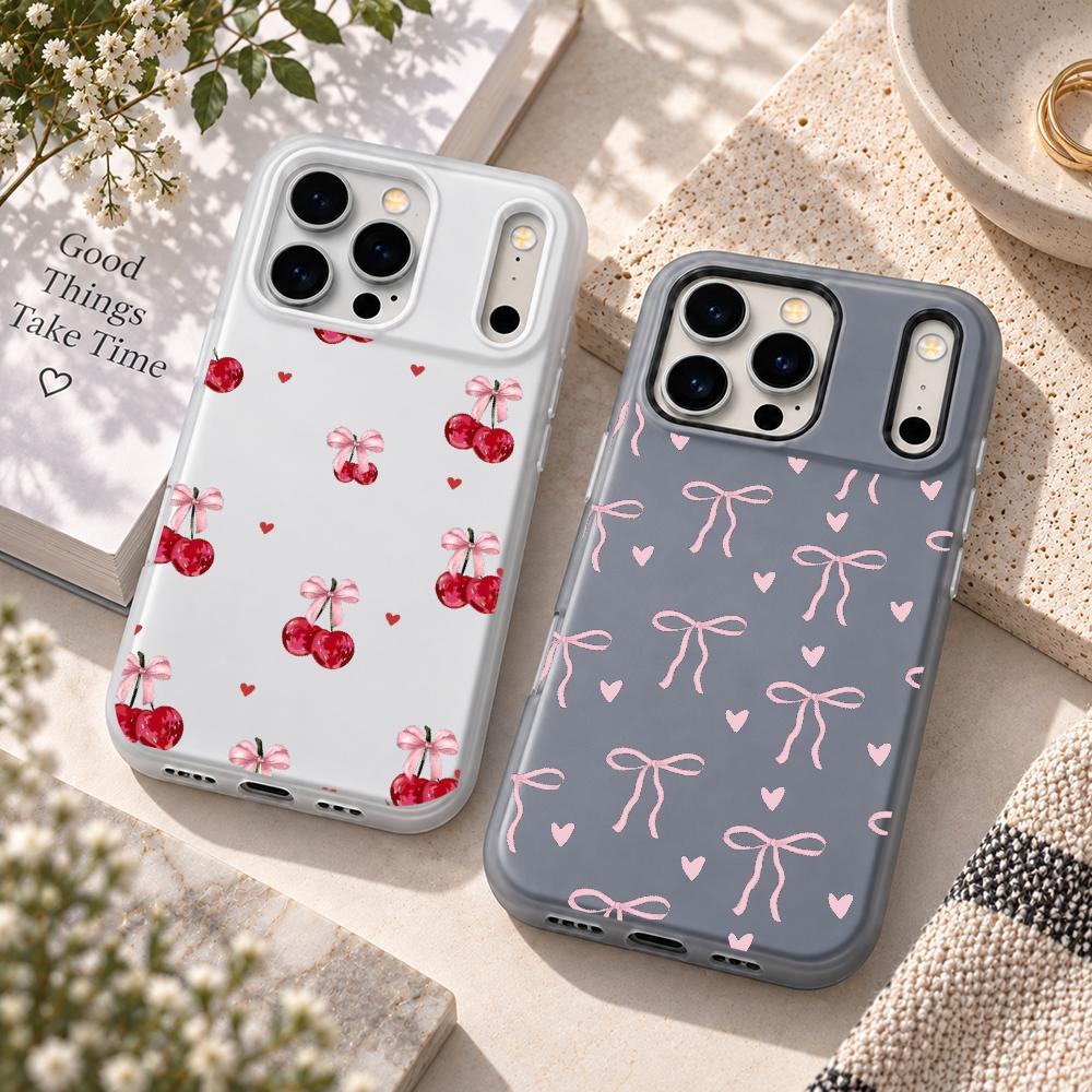 Cute Pink Heart Bow Cute Pink  - Tpu Filament 评论和价格
