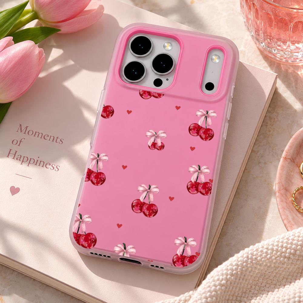 Cute Pink Heart Bow Cute Pink  - Tpu Filament 评论和价格