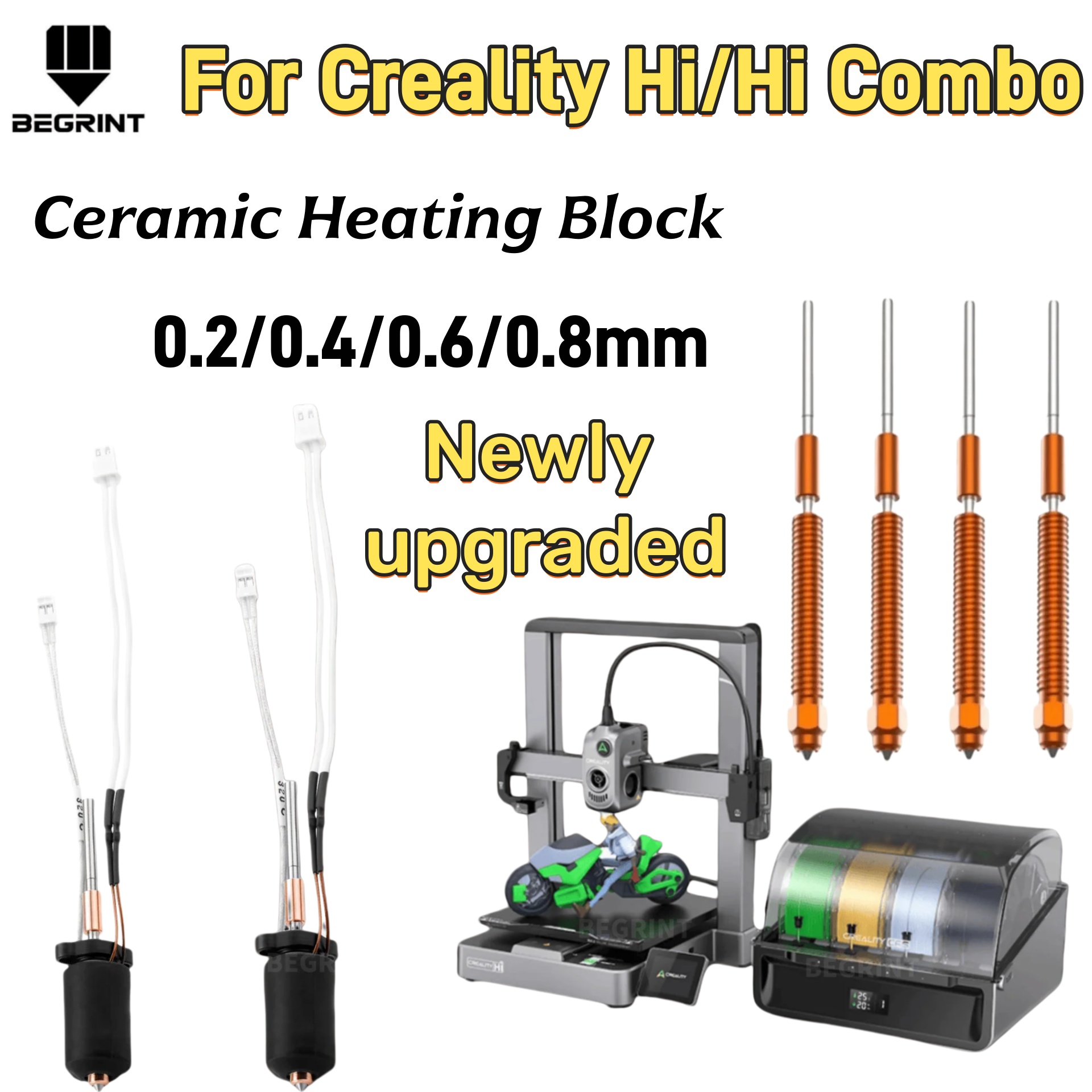 High Temp Ceramic Heater Hoten - Hotend Assembly 评论和价格