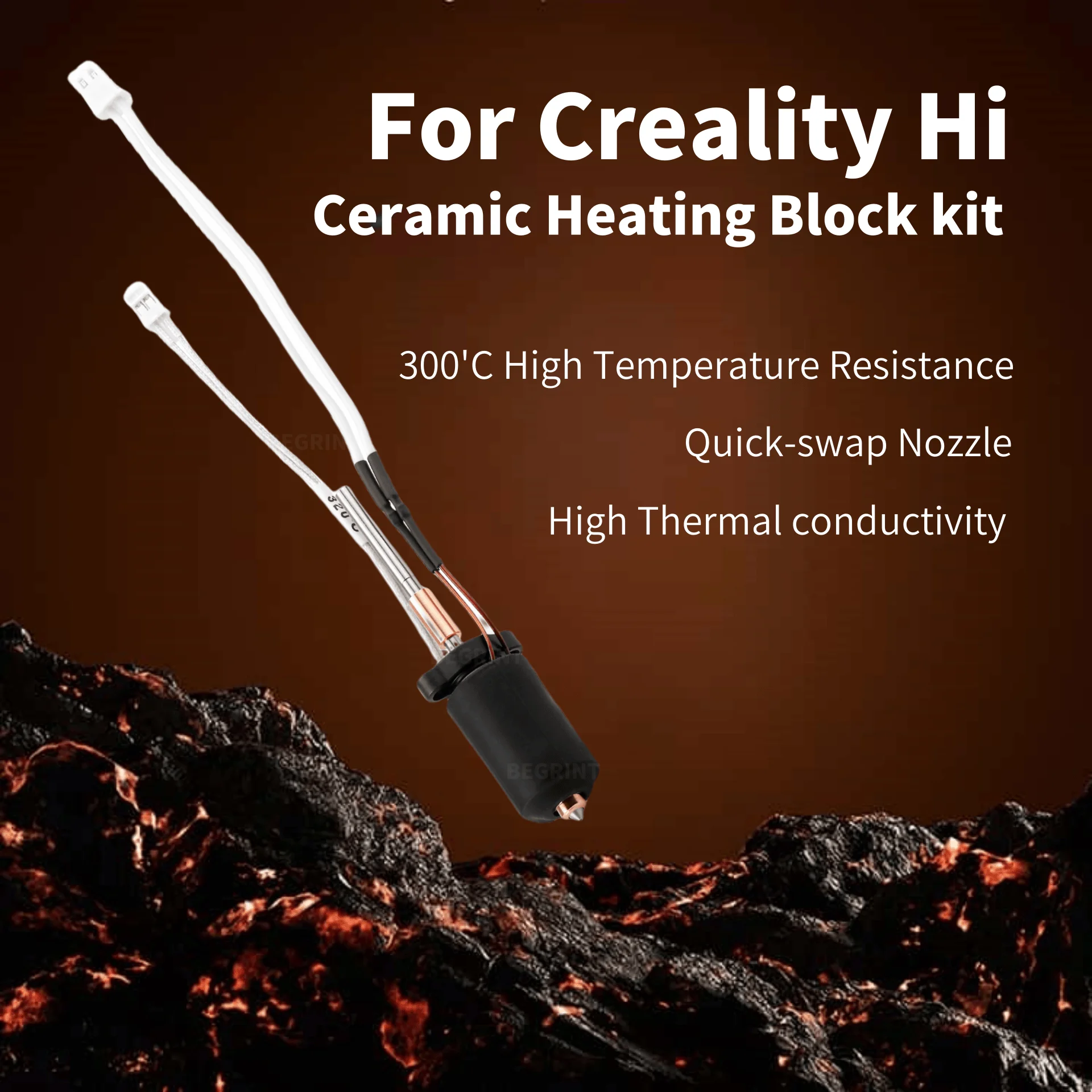 High Temp Ceramic Heater Hoten - Hotend Assembly 评论和价格