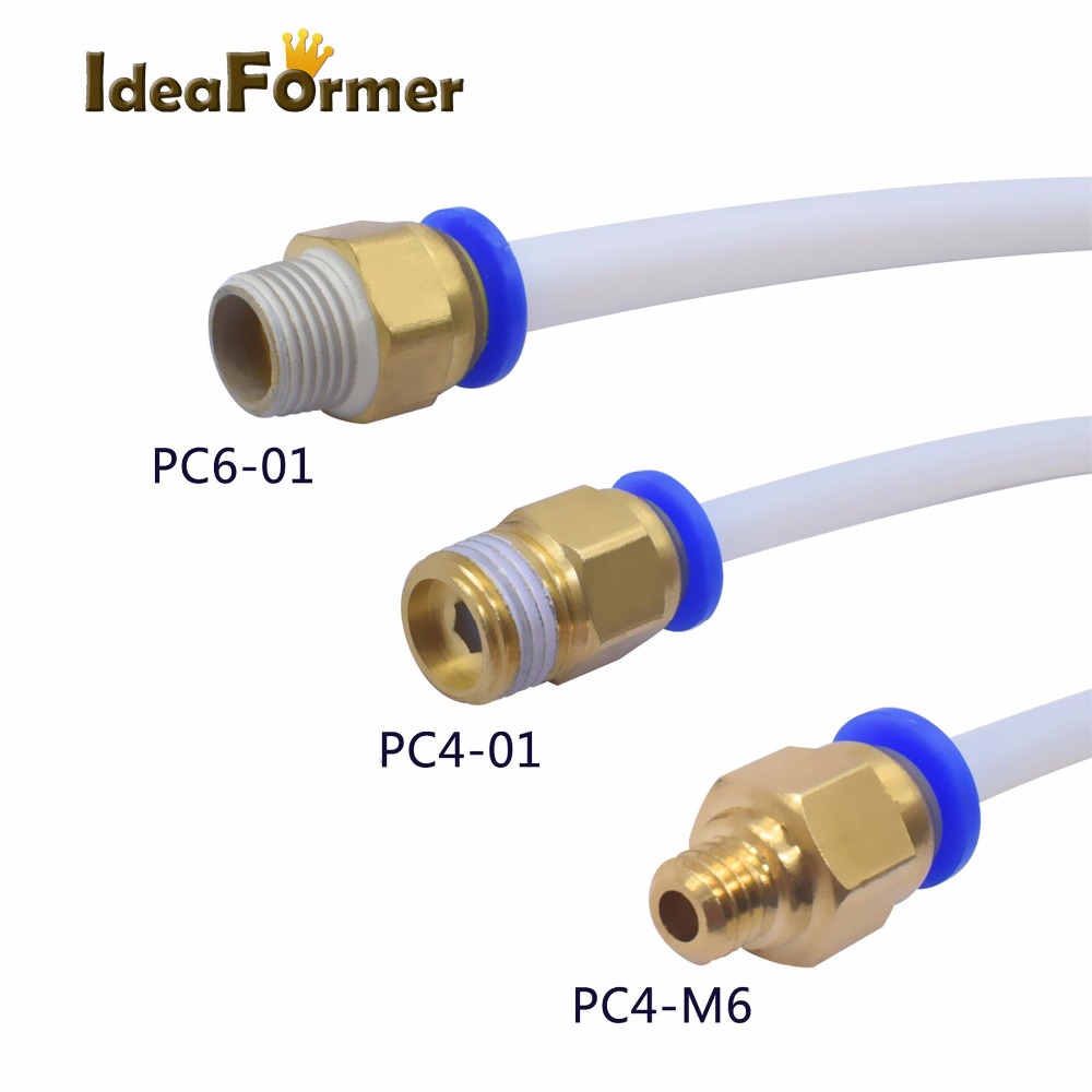 5pcs Quick Fitting PC4-01 PC6- - Filament 1.75 评论和价格