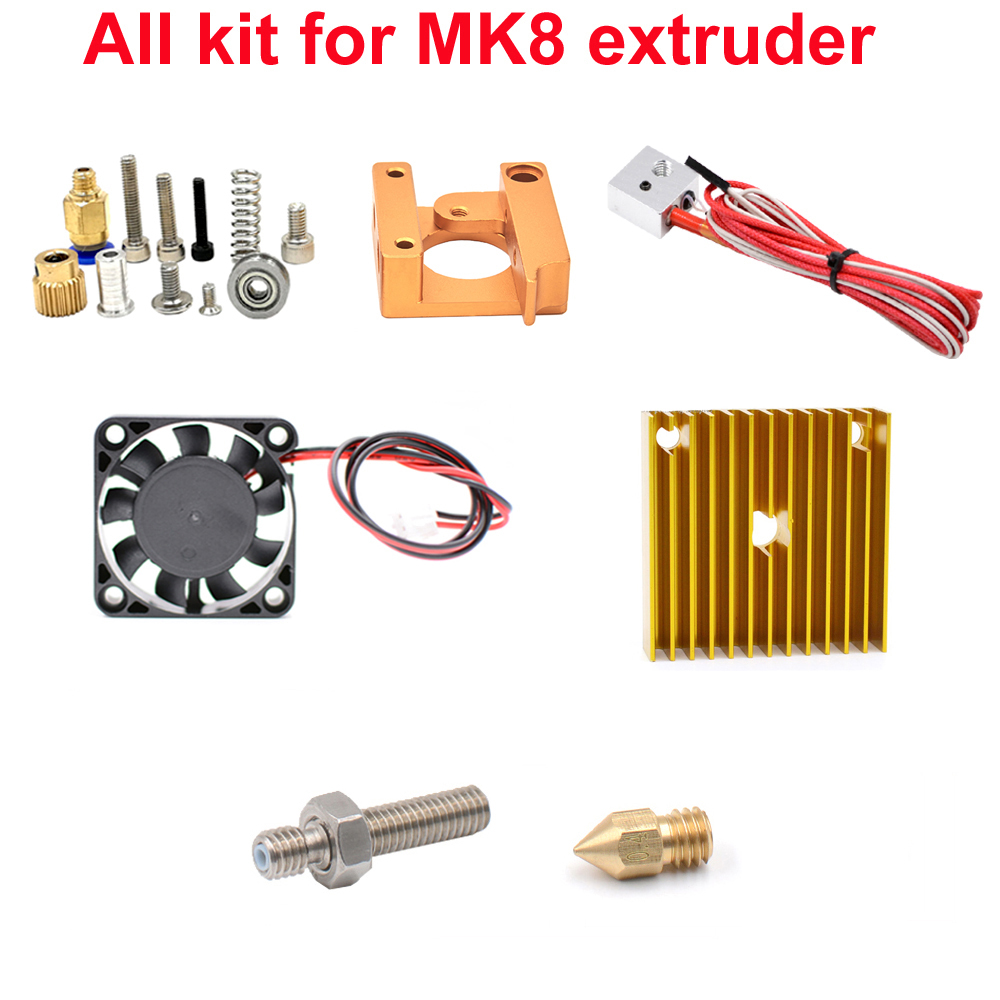 MK8 Extruder Kits J-head Hoten - Filament 1.75 评论和价格
