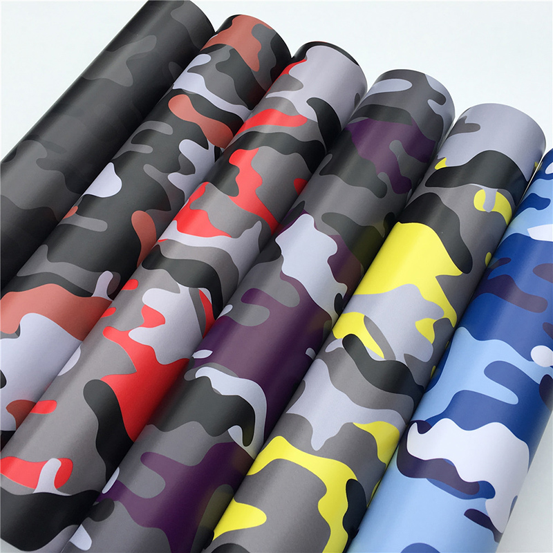 NEW Camouflage Vinyl Wrap Car  - Fep Film 评论和价格